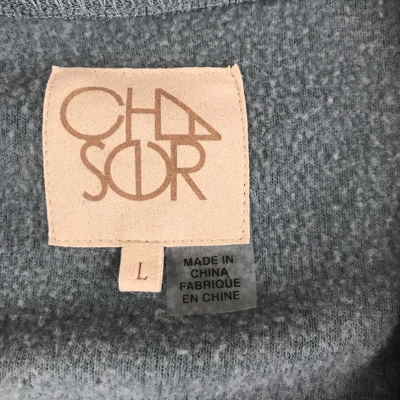 Chaser blue-gray pullover hoodie large - Picture 10 of 12